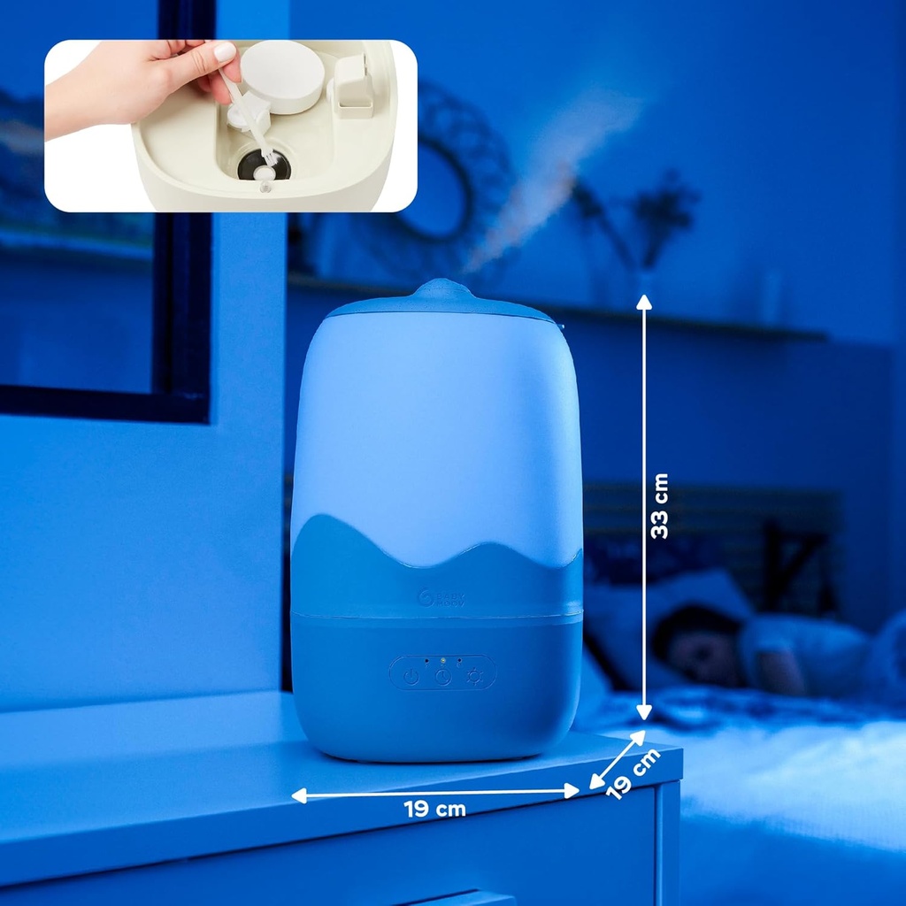 Humidificador 3 en 1 para bebé - Babymoov Wave