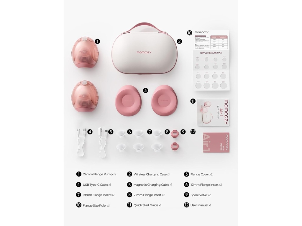 Extractor Manos Libres Ultrafino Air 1 - Momcozy