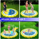 Piscina con aspersor Hitop