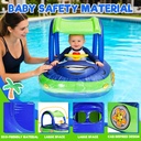 Flotador Inflable para Bebé con Toldo (6 a 36 meses)