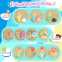 Set de Juguetes de Playa Plegables para Niña (19 Piezas)