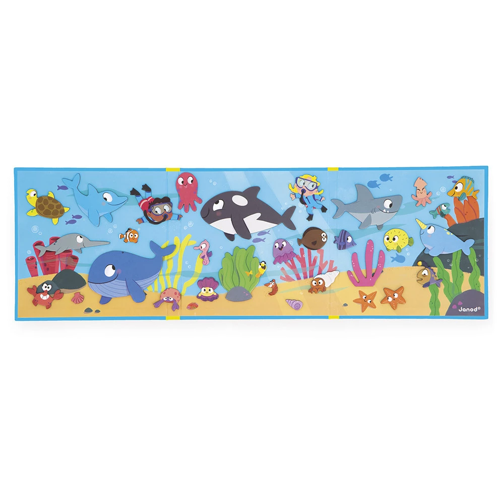 Libro Magnético El Fondo Marino - Janod