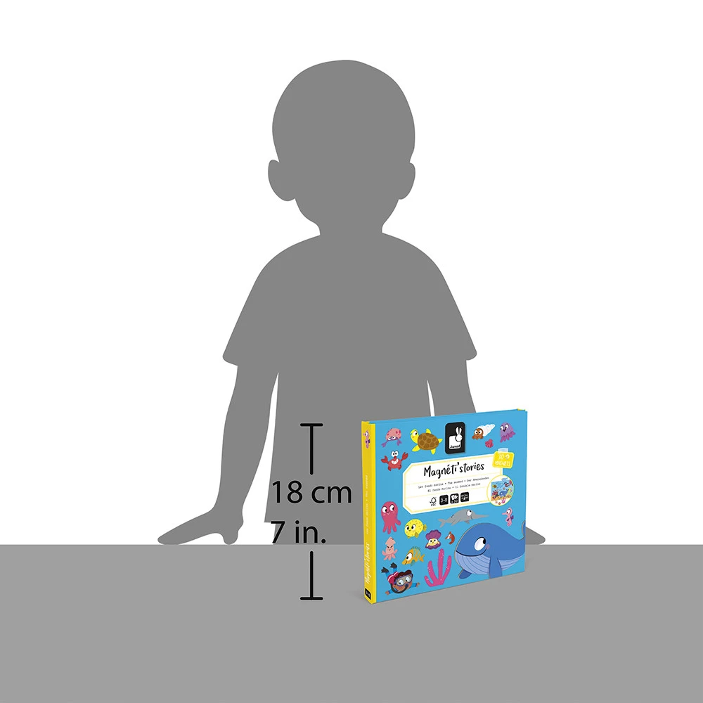 Libro Magnético El Fondo Marino - Janod