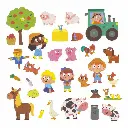 Libro Magnético de La Granja - Janod