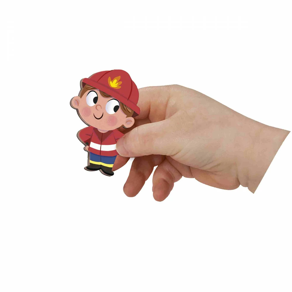 Libro Magnético de Bomberos - Janod