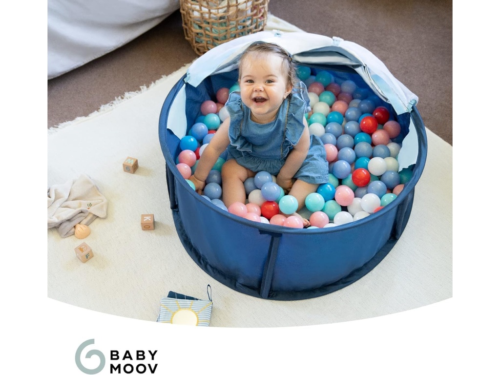 Carpa Pop-Up con Protección Solar para Bebé UPF 50+ - Babymoov