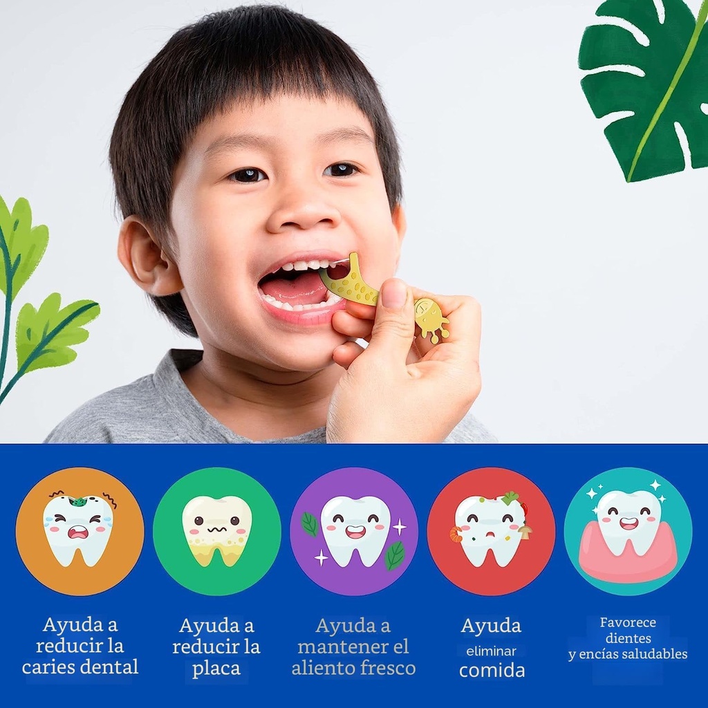 Palillos de Hilo Dental para Niños - GuruNanda