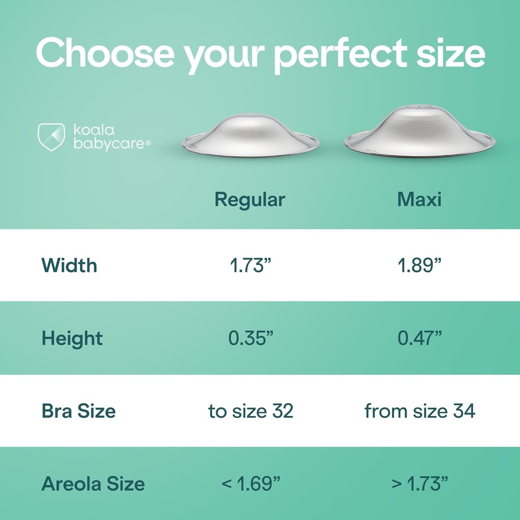 Protectores de Plata para Lactancia Materna - Koala Babycare