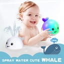 Juguete de ballena con spray para ducha Zhenduo