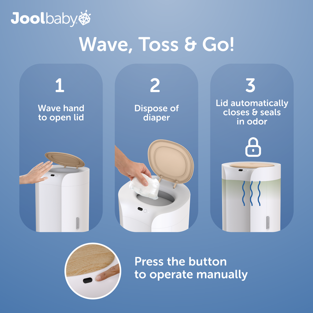 Contenedor SmartWave de Pañales sin Contacto - Jool Baby