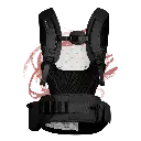 Portabebés Ergonómico Ajustable Grow+ Carrier - BabbleRoo