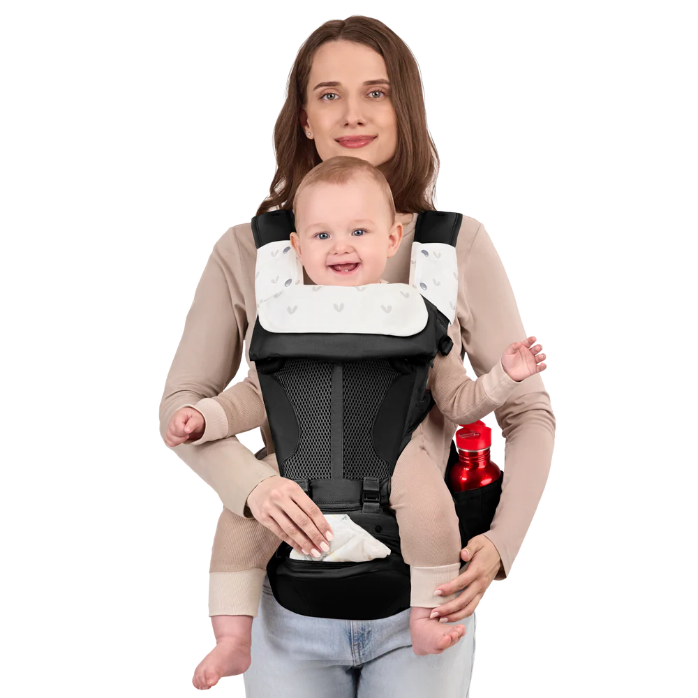 Portabebés Ergonómico Ajustable Grow+ Carrier - BabbleRoo