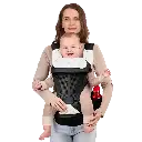 Portabebés Ergonómico Ajustable Grow+ Carrier - BabbleRoo