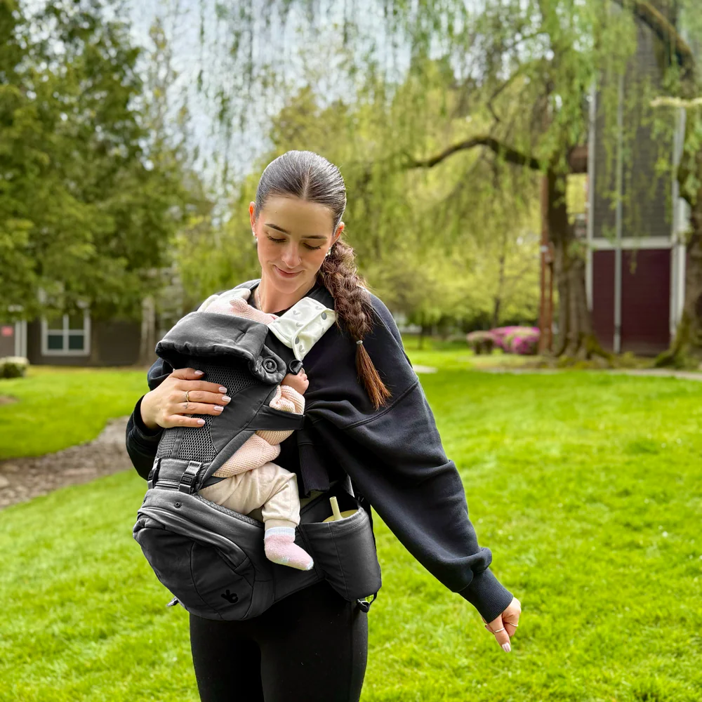 Portabebés Ergonómico Ajustable Grow+ Carrier - BabbleRoo