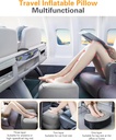 Almohada inflable para viaje