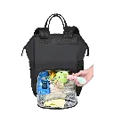 Mochila Pañalera con Apertura Amplia (Wide Top) - BabbleRoo