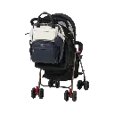 Mochila Pañalera de Cuero Vegano con Apertura Amplia (Wide Top) - BabbleRoo