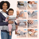 Portabebés Ergonómico 3 en 1 Grow+ Carrier - BabbleRoo