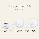 Extractor Discreet Duo de Leche Portátil Manos Libres - Lansinoh 