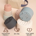 Juguete de tazas apilables - Moonkie