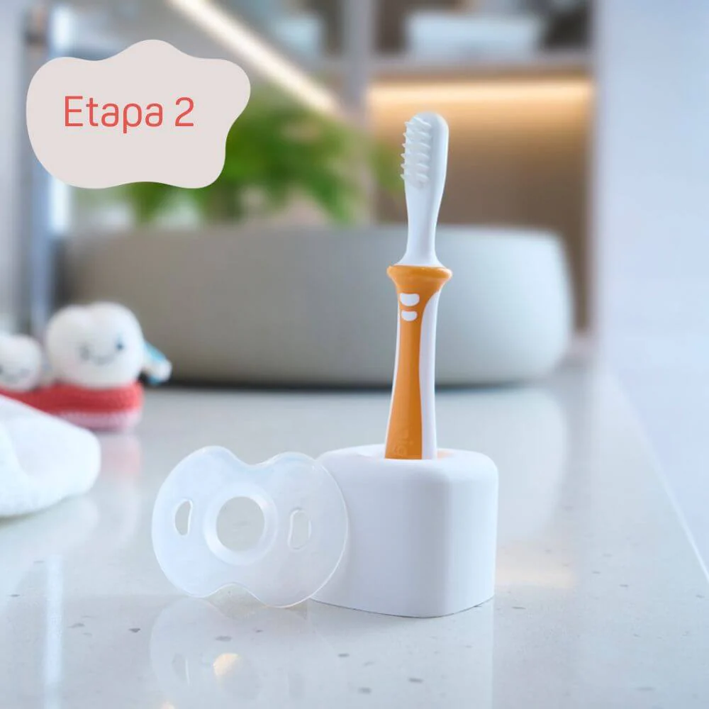 Cepillo Dental Paso 2 de Aprendizaje para Bebés - Pigeon
