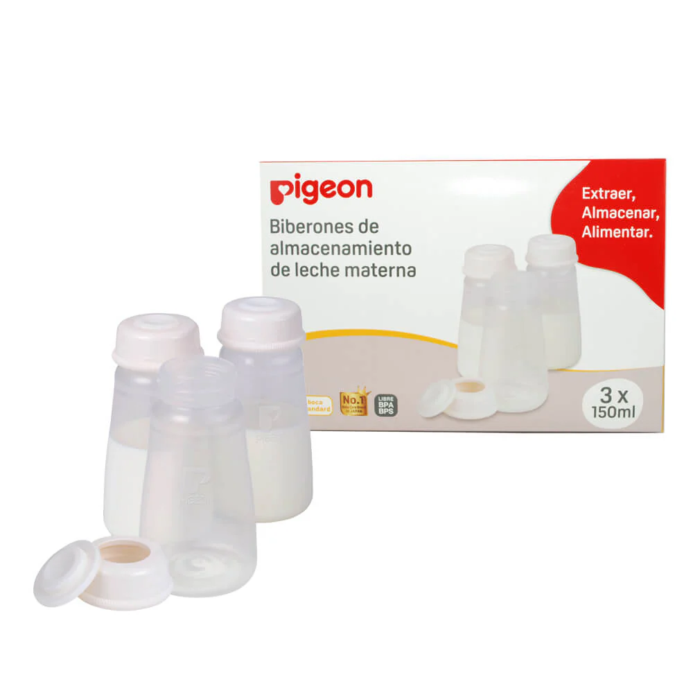 Biberones de Almacenamiento para Leche Materna Boca Estándar