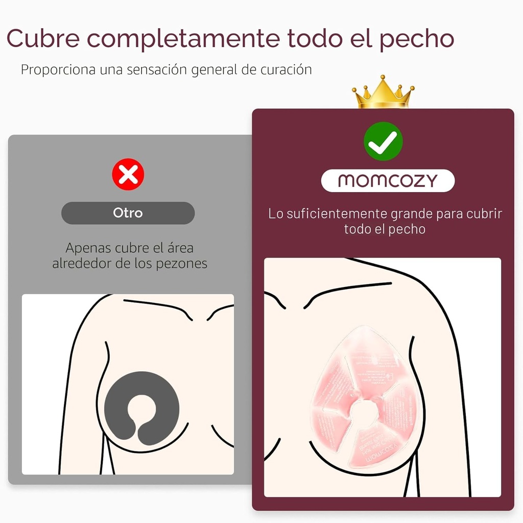 Pads de Terapia Mamaria Frío/Calor - Momcozy