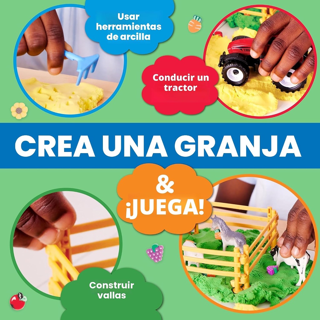 Paquete de granja Sensorial con Masilla Suave - Faber Castell