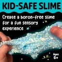 Kit de Slime Brillante que Brilla en la Oscuridad - Faber Castell
