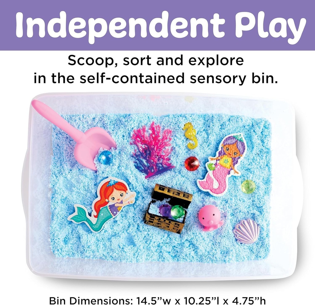Sirena en el Mar Sensorial - Faber Castell