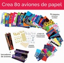 Kit de 80 Aviones de Papel para Crear y Lanzar - Faber Castell