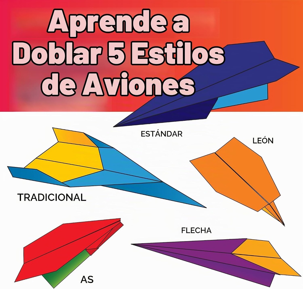 Kit de 80 Aviones de Papel para Crear y Lanzar - Faber Castell