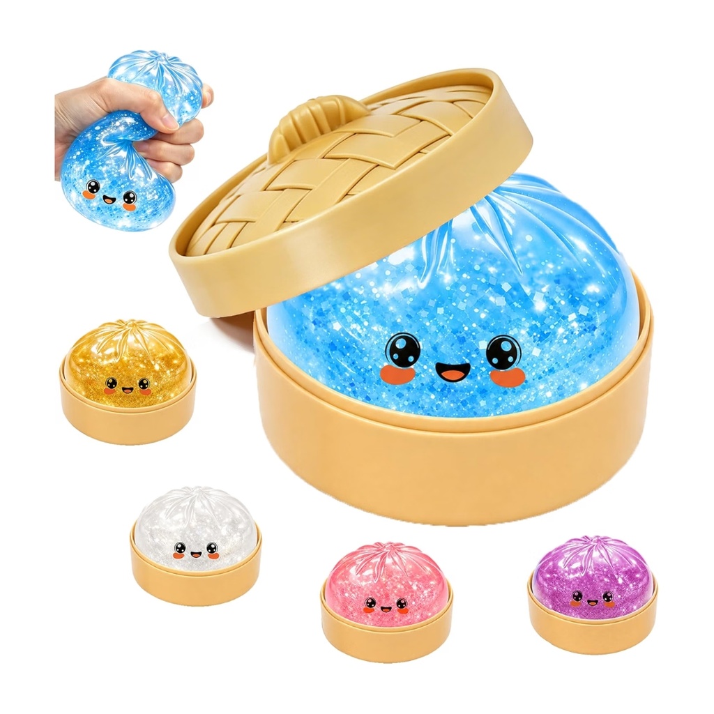 Squishy Antiestrés en Forma de Dumpling