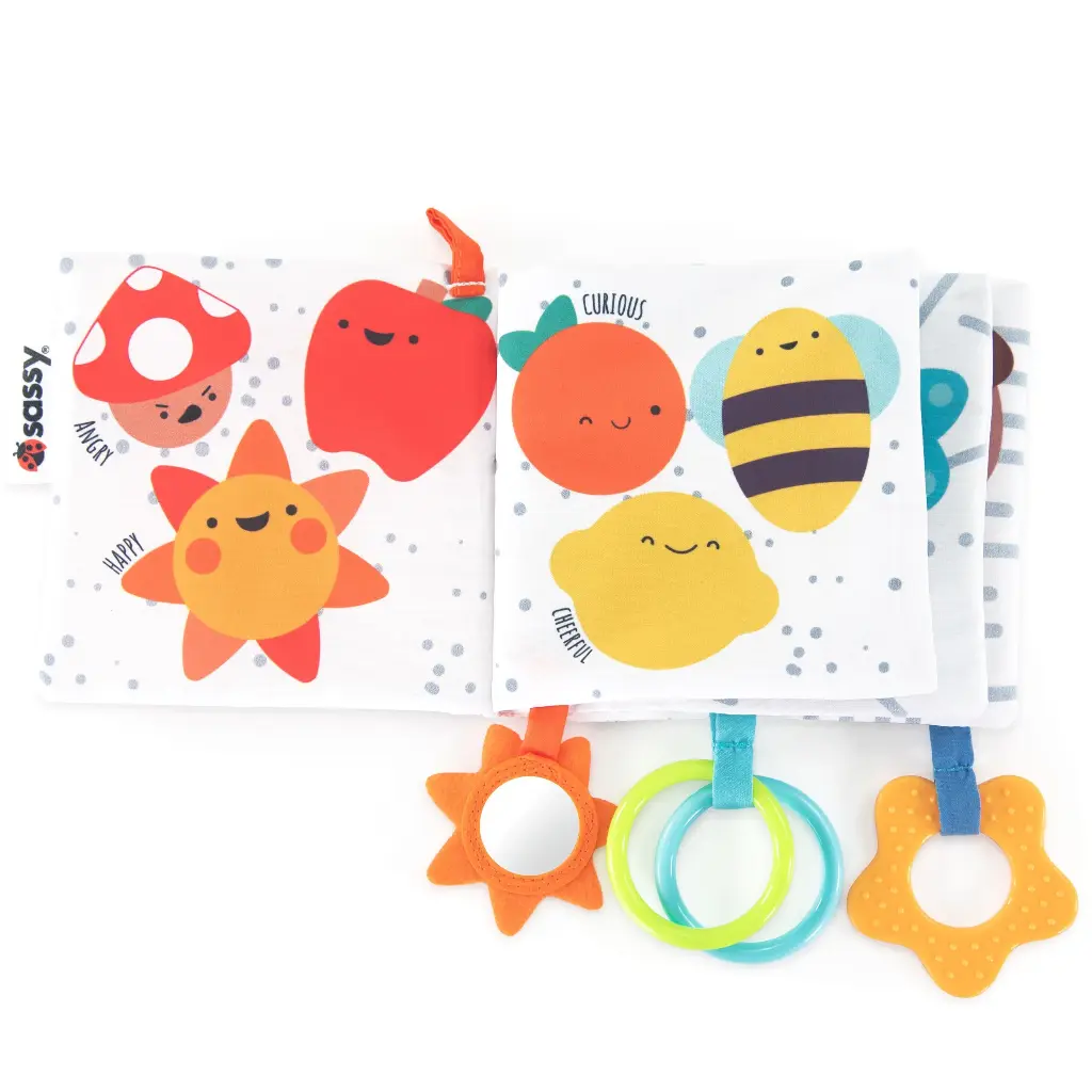 Libro Sensorial de Actividades para Bebé - Sassy