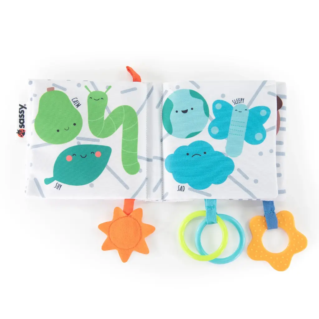 Libro Sensorial de Actividades para Bebé - Sassy