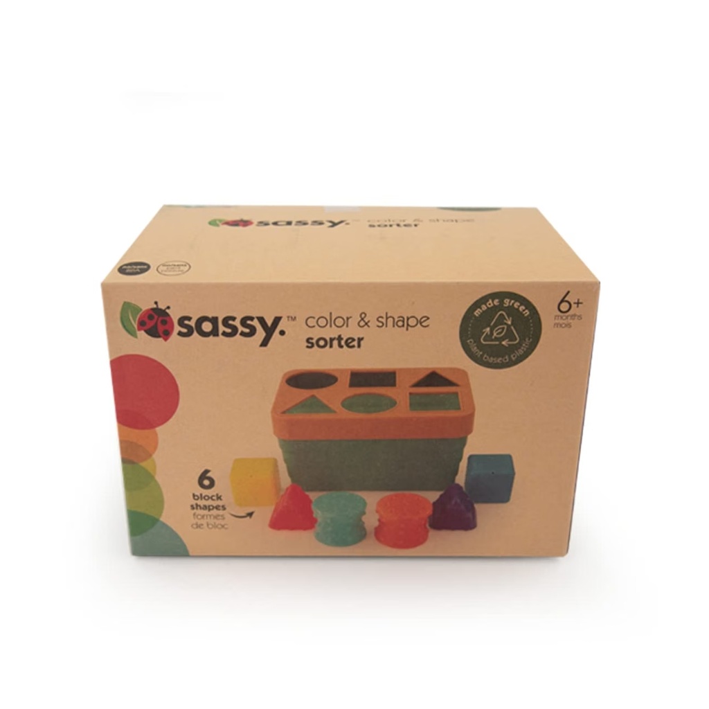 Clasificador de Colores y Formas - Sassy