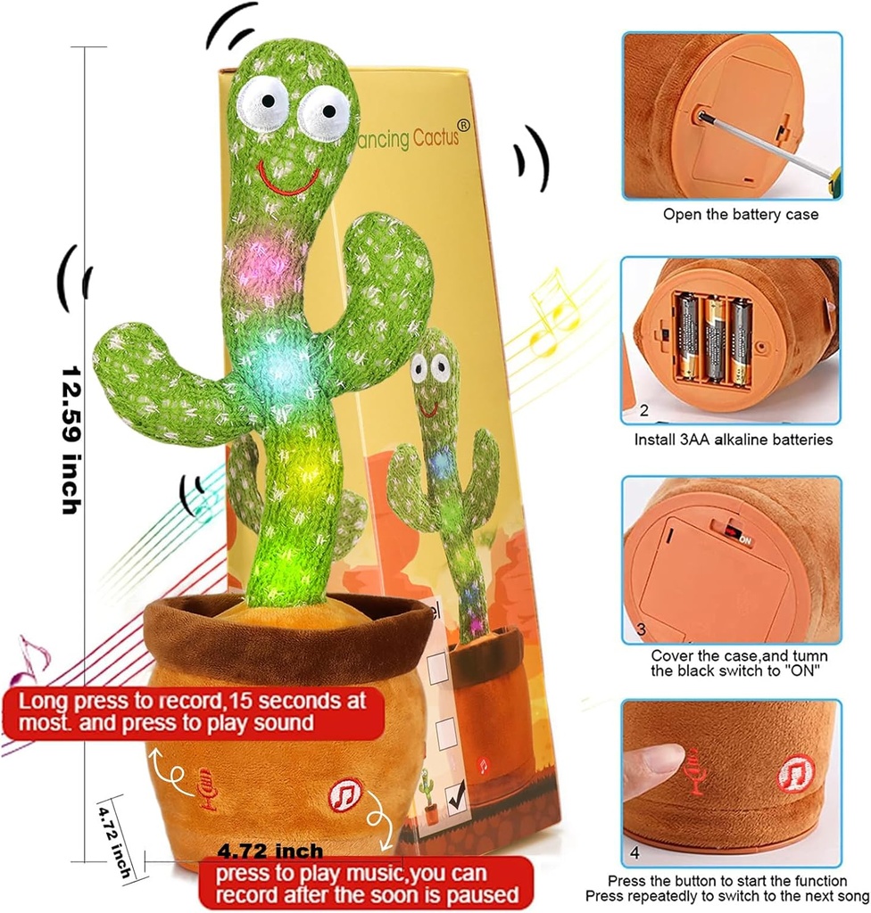 Juguete de cactus - Emoin
