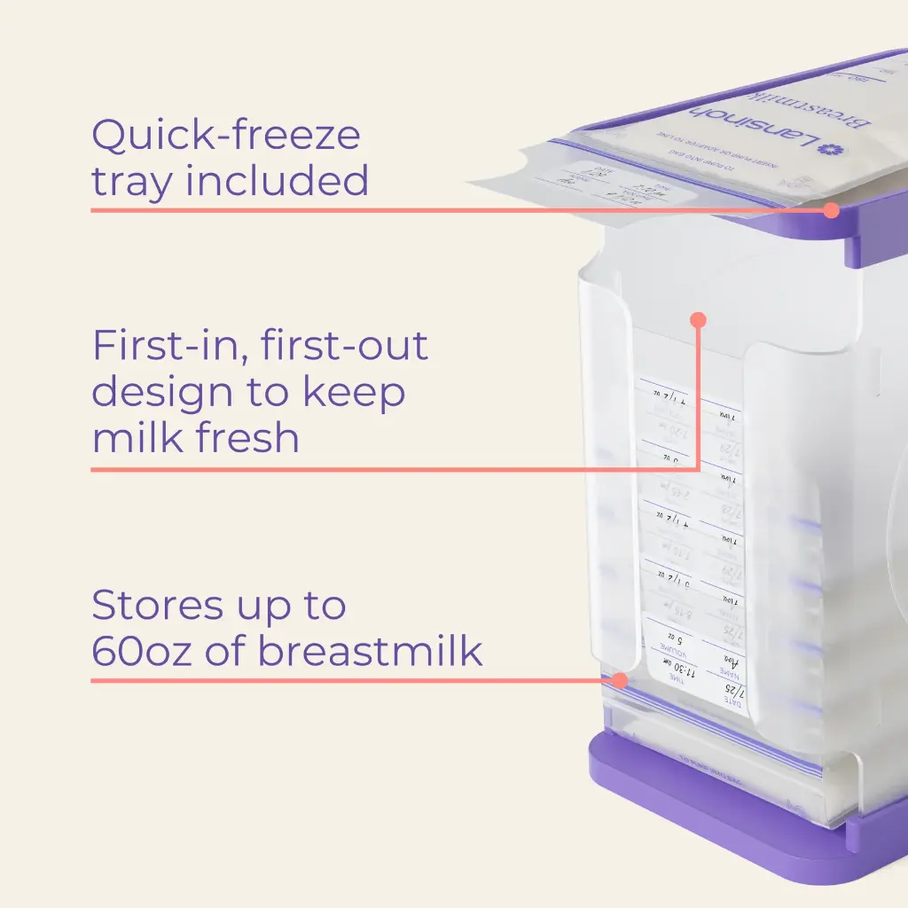 Recipiente para Almacenamiento de Leche Materna - Lansinoh