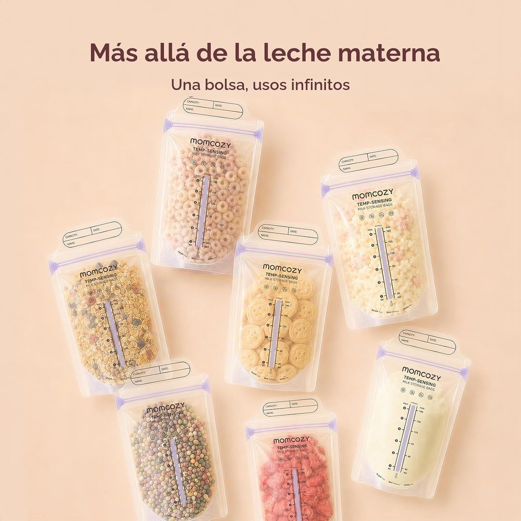 Bolsas de almacenamiento con Indicador de Temperatura - Momcozy