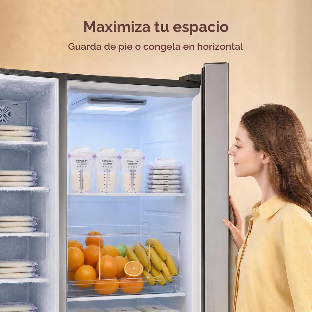 Bolsas de almacenamiento con Indicador de Temperatura - Momcozy