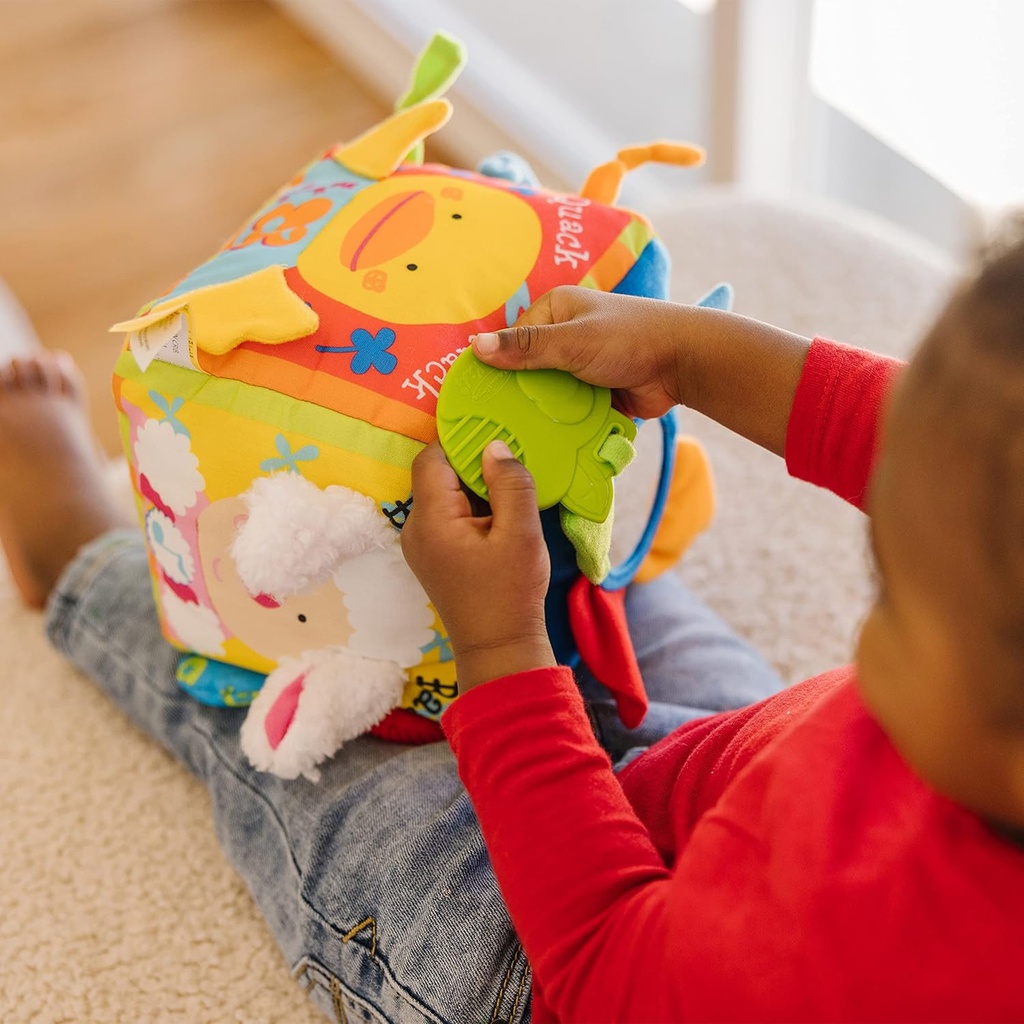 Juguete cubo musical y texturas - Melissa & Doug
