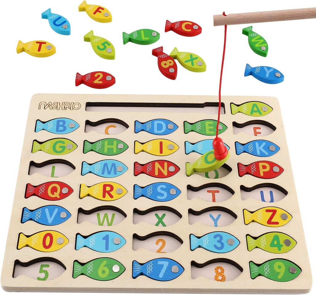Juguete magnético de pesca - Nashrio