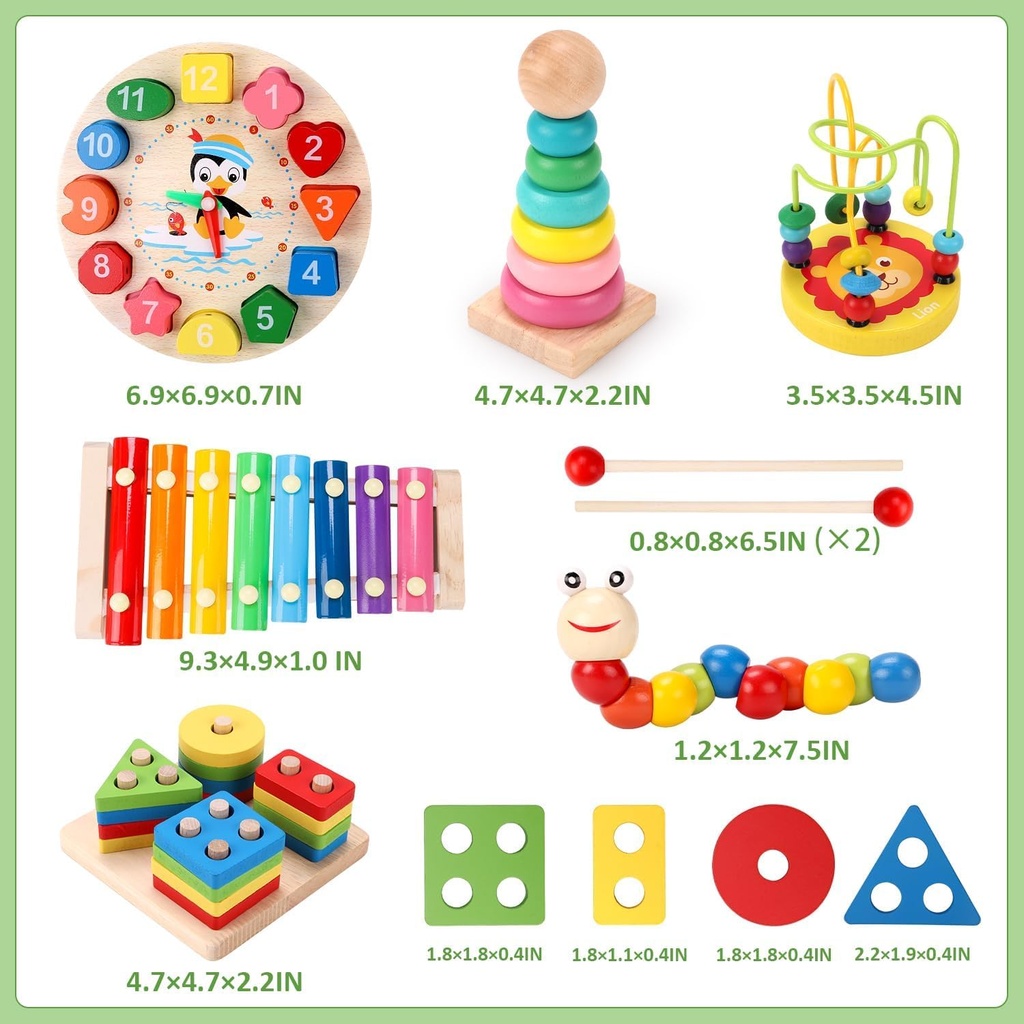 Juguete Montessori 1-6 años - Qizebaby