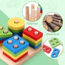Juguete Montessori 1-6 años - Qizebaby