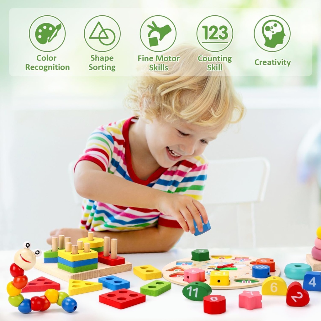 Juguete Montessori 1-6 años - Qizebaby