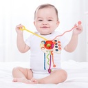 Juguete Montessori de cuerdas 6 meses - Tiyol