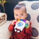 Juguete de sonajero sensorial y mordedor - Baby Einstein