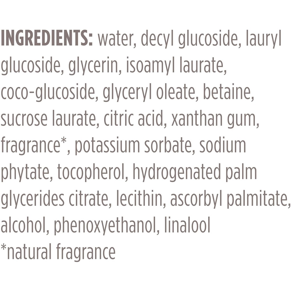 Shampoo de Burt's Bees de 12 onzas