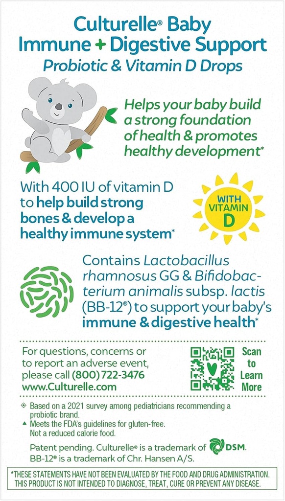 Probiotico Inmune + digestive support 0-12 meses