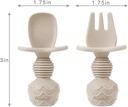 Set de cubiertos para alimentación, PandaEar